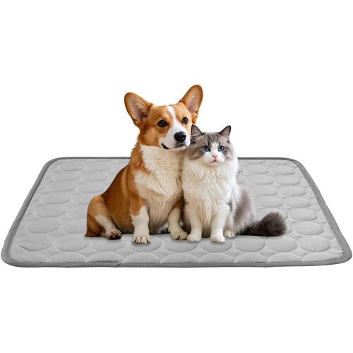 Kalanka-Tapis Rafraîchissant Pour Chien Et Chat, Coussin De Refroidissement Auto Rafraîchissant Réutilisable, Sans Gel, Durable Et Résistant Aux Rayures, Idéal Pour La Maison, Le Voyage Ou La Voitu