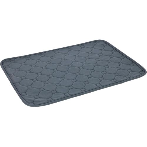 Kalanka-Tapis Urinaire, Pour Animaux Domestiques Souffrant D'incontinence, Absorbant, Lavable En Machine, Antidérapant, Pour Caisse De Transport Et Lit De Chien, Gris, Grau, 90x60 Cm