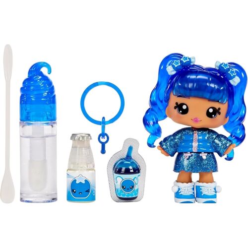 KALANKA-Lipgloss Poupée - Rory Blueberry - Poupée Parfumée avec Kit de Gloss DIY - Convient aux Enfants de 4 Ans et Plus