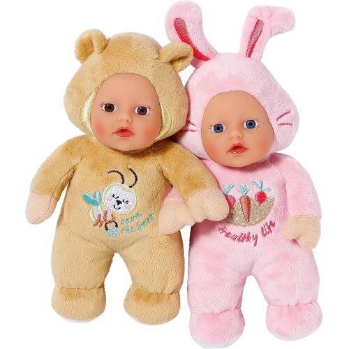 KALANKA-Mignonne pour bébés 832301 - 1 poupée pour 2 styles assortis - Poupée au corps souple de 30 cm - Entièrement lavable à la main - Convient aux nouveau-nés