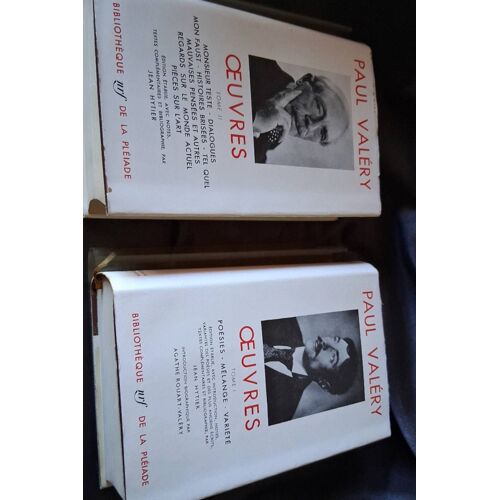 La Pleiade Paul Valery ?uvres Tome 1 Et 2
