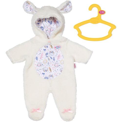 KALANKA-Tenue Mouton ¿ Grenouillère avec Capuche & Oreilles de Mouton ¿ Vêtement de poupée de Haute qualité ¿ Accessoire pour poupées de 43 cm