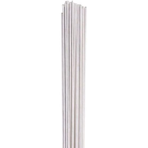 KALANKA-0813002 Paquet 50 TIGES pour Fleurs #20 Blanc, Métal