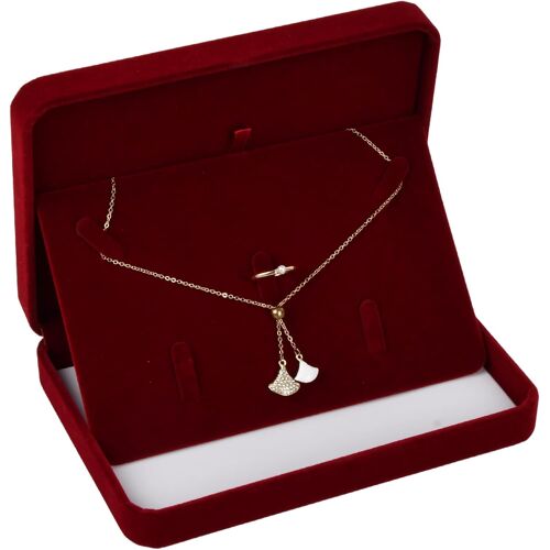 Kalanka-Velours Bijoux Ensemble Boîte, Ensemble De Bijoux Pelucheux V Elours E Nsemble De Bijoux Boîte Coffret Cadeau En Velours Pour B Ijoux Pendentif D'emballage