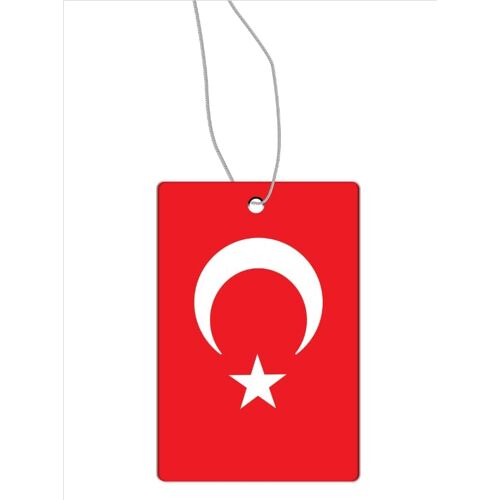 Kalanka-Lot De 2 Désodorisants Pour Voiture Drapeau De La Turquie