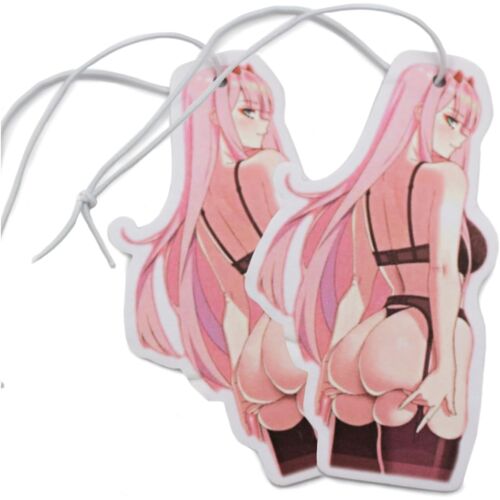 Kalanka--Store Lot De 2 Désodorisants, Arbre Parfumé, Pour Voiture, Motif De Pendentif Amusant (198 Girl3)