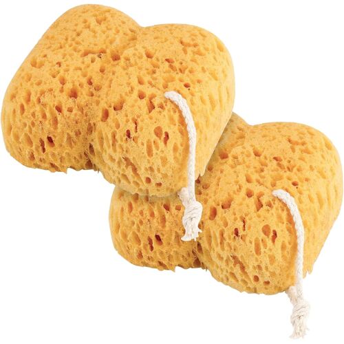 Kalanka-Lot De 2 Éponges De Bain, Eponge Bebe Bain, Éponge De Corps Pour La Douche, Eponge Douche Corps Peau Douce Et Légère, Grandes Taille Éponges De Bain En Nid D'abeille Pour Bébé Et Adulte