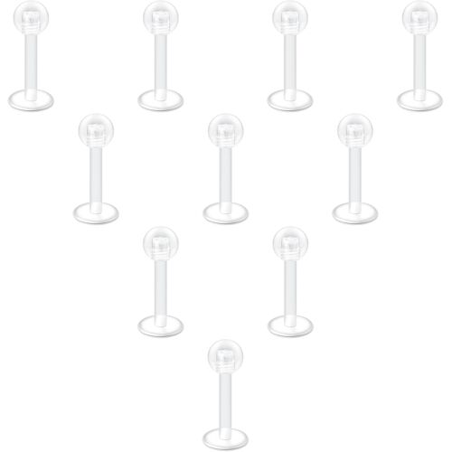 Kalanka-Piercing Retainer Pour Septum Nez,Lèvres Langue Mamelon Nombril Oreille Cartilage Boucles En Plastique, Le Piercing Et Les Bijoux Pour Chirurgie.
