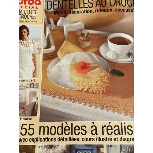 Burda Spécial Dentelles Au Crochet. E 612.