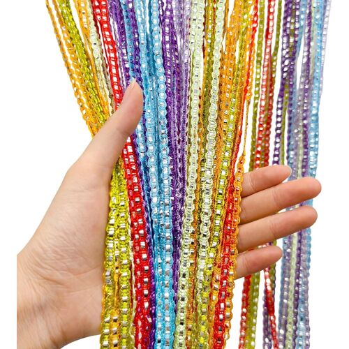 Kalanka-Rideau Anti Mouches, Rideau De Porte, Rideaux À Cordes Pour Diviseur De Pièce, Moustiquaire, Décoration Murale Et Décoration Festive(100×200 Cm, Coloré)