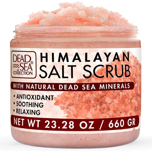 Kalanka-Gommage ¿Orps Au Sel De L'himalaya - 660 G. - Effet Exfoliant - Contient Des Huiles Essentielles Biologiques Et Des Minéraux Naturels De La Mer Morte