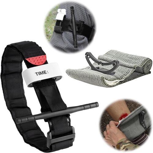 Kalanka-Kit De Bandage Garrot 3,8 X 95 Cm, Garrot Tactique D'urgence, Garrot Tactique Israélien, Tuyau De Premiers Secours, Bandage D'urgence Pour Randonnée, Alpinisme, Sport, Escalade, Camping