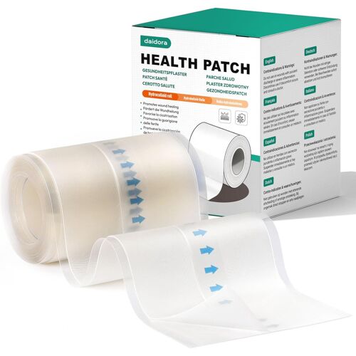 Kalanka-Hydrocolloid Roll Pansements De Santé, 5 X 150 Cm, Rouleau De Patchs Autocollants Avec Bandes De Positionnement, Imperméables Et Respirants 