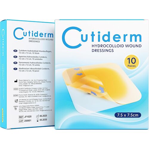 Kalanka-Lot De 10 Pansements Adhésifs Hydrocolloïdes 7,5 X 7,5 Cm 