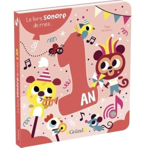 Kalanka-Le Livre Sonore De Mes 1 An ¿ Livre Sonore Avec 6 Puces ¿ À Partir De 1 An