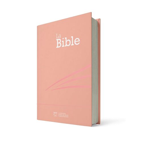 Kalanka-Bible Segond 21 Compacte : Couverture Rigide Skivertex Rose Guimauve