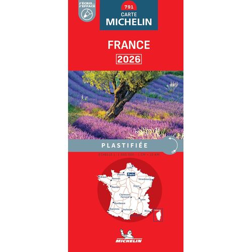 Kalanka-Carte Nationale France 2026 - Plastifiée
