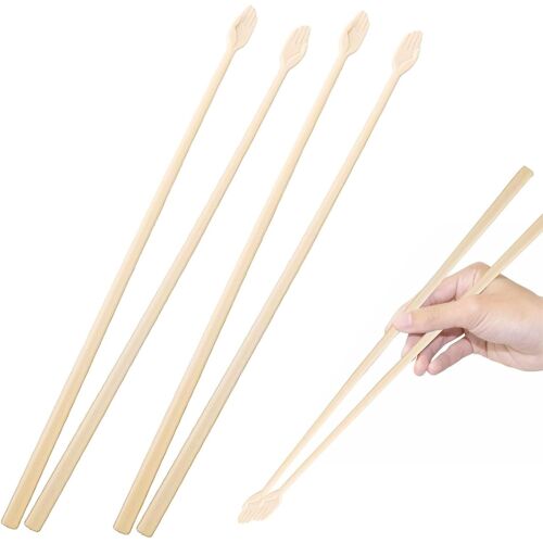 Kalanka-2 Pcs Baguette, 25cm Baguettes Créatives En Forme De Paume De Main, Baguette Chinoise Reutilisable, Ergonomiques, Antidérapantes