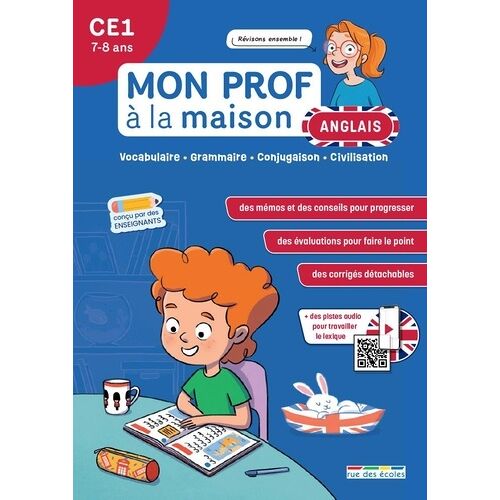 Mon Prof À La Maison - Anglais Ce1 - Tout Le Programme En Exercices