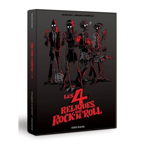 Les Quatre Reliques Du Rock'n'roll - 1 - Les 4 Reliques Du Rock'n'roll - Coffret Avec Vinyle Et Poster