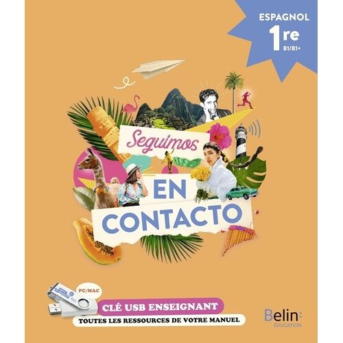Espagnol Seguimos En Contacto 1re B1/B1+ - 1 Clé Usb Enseignant