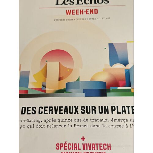 Les Échos Week-End 449 Des 13-14 Juin 2025. Des Cerveaux Sur Un Plateau. Spécial Vivatech.