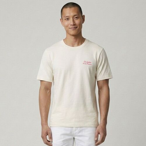 Tee Shirt Jorfabron Antique White 12298753 4529 Homme Jack & Jones
