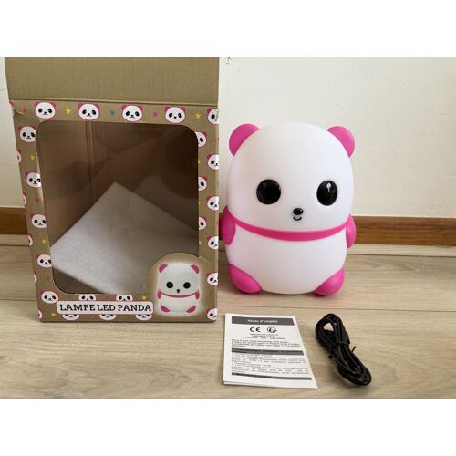 Lampe Led Panda/ Pink-Rose