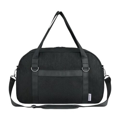 Sac de voyage Bagage cabine réglable 25 L Noir nylon polyester imperméable dimensions 44 x 30 x 19 cm pour EasyJet 45x36x20x
