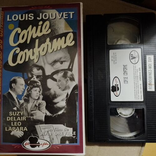 Cassette Vidéo Vhs - Copie Conforme - Louis Jouvet