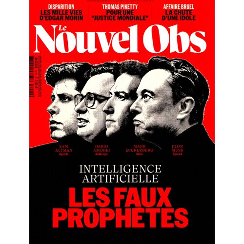 Le Nouvel Obs 3221 : Intelligence Artificielle, Le Faux Prophètes