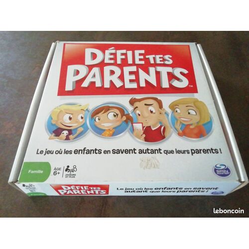 Jeu Défie Tes Parents Jeu Spin Master Complet