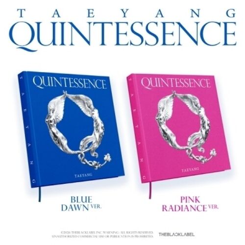 Taeyang - Quintessence - Blue Dawn Version / Pink Radiance Version [Compact Discs] Asia - Import