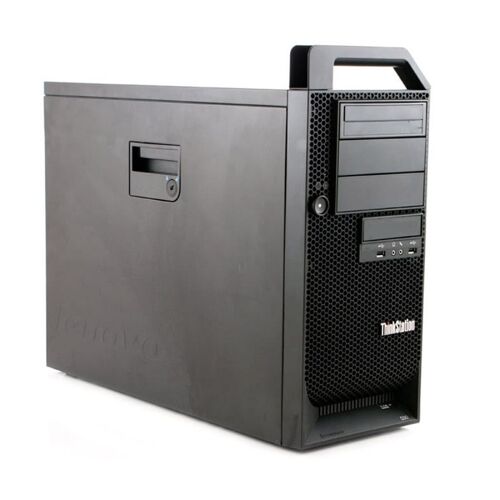 Serveur Lenovo ThinkStation D30 Tour 2x Xeon E5-2637-V2 16Go RAM 2x500Go HDD W10