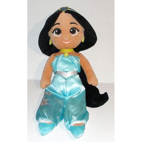 Peluche Aladdin princesse Jasmine ou poupée de chiffon jasmine Nicotoy Disney grand modele 56cm
