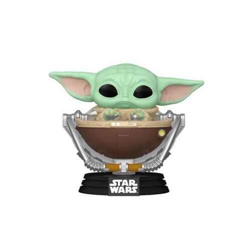 Star Wars: The Mandalorian And Grogu Pop! Vinyl Figurine Bobble Head Grogu In Pram 9 Cm