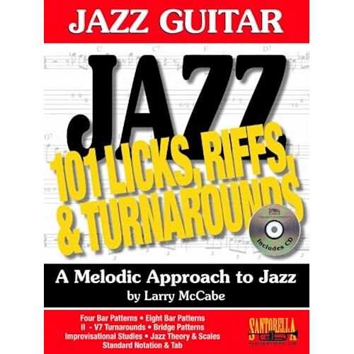 Jazz Guitar (Licks(101) / Recueil + Cd