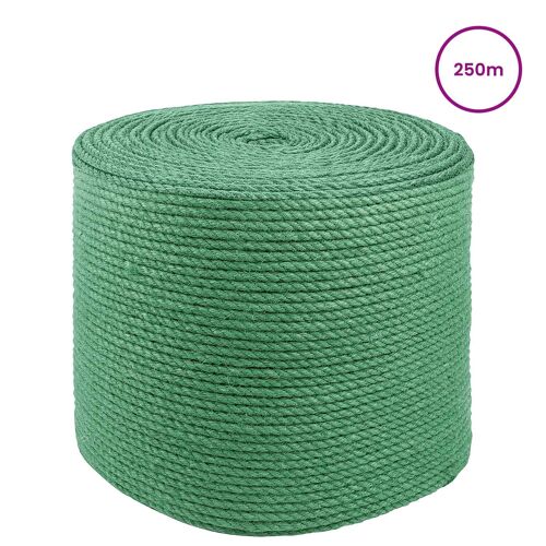vidaXL Corde en Jute Vert Jute 100% Tossa