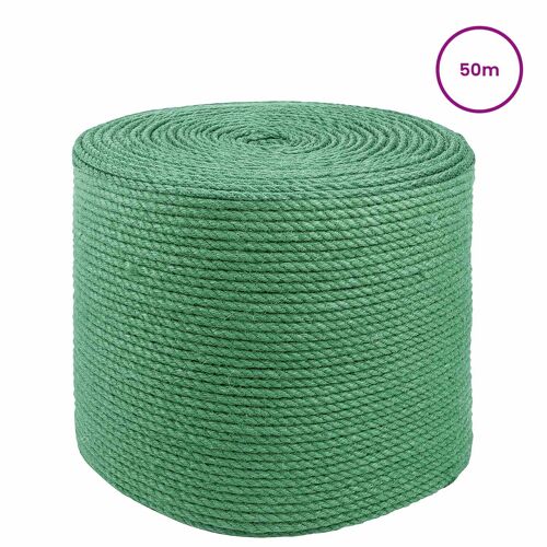 vidaXL Corde en Jute Vert Jute 100% Tossa