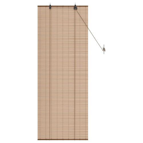 Vidaxl Store Enrouleur Marron 50 X 160 Cm Bambou