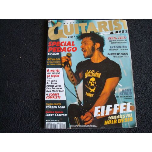Guitarist Et Bass N° 197 + Dvd