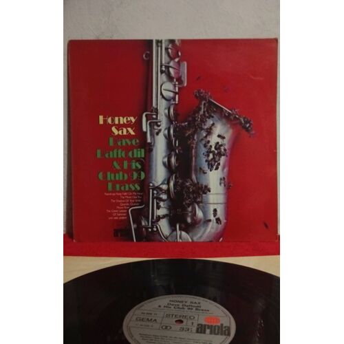 Honey Sax Dave Daffodil His Club 99 Brass Vinyle 33 Tours Ariola 80 658 It