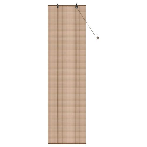 Vidaxl Store Enrouleur Marron 70 X 220 Cm Bambou