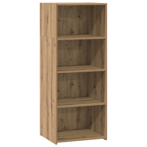 vidaXL Haut Armoire Chêne artisanal 50 x 41 x 124 cm Bois d'ingénierie
