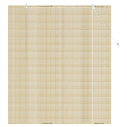 Vidaxl Store Enrouleur Naturel 160 X 160 Cm Bambou