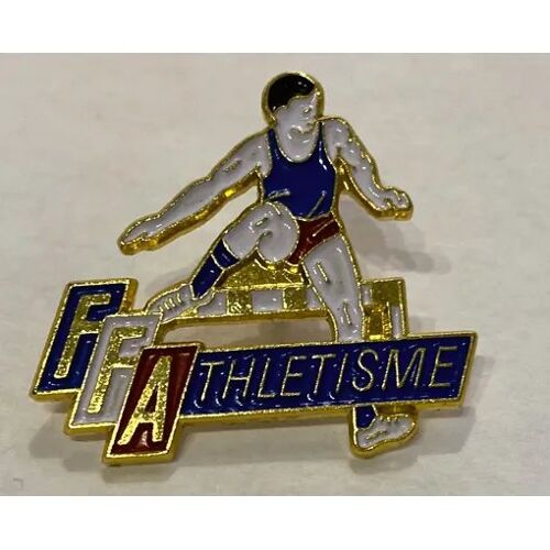 Pins Athlétisme Ffa Course De Haies / Signé Gofi Sport