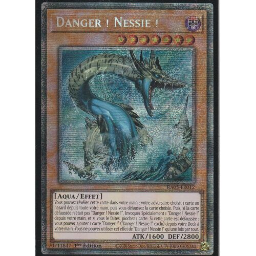 Carte Yu-Gi-Oh - Danger ! Nessie ! - Ra05-Fr012 - Starlight Rare (Star)