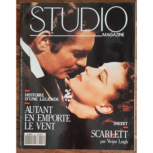 Studio Magazine - N° 55 Novembre 1991 - Vivien Leigh - Clark Gable