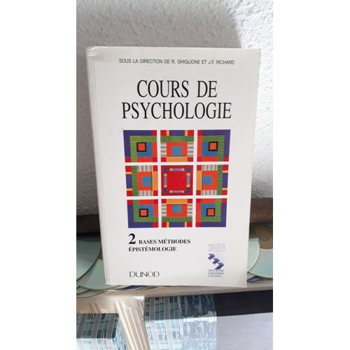 Livre Cours De Psychologie , Tome 2