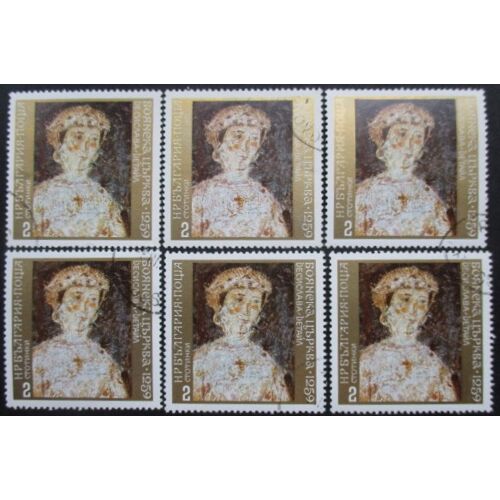 Bulgarie N°2024 X 6 Oblitéré